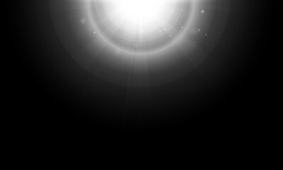 Light flare  Glowing light explodes. Light effect. ray. shining sun  bright flash. Special lens flare light effect.