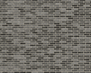 3d illustration ,wall,brick wall with aged gray tones
