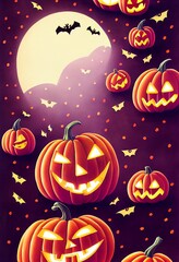 ハッピー ハロウィン かぼちゃ 屋敷 秋 お化け ポップ