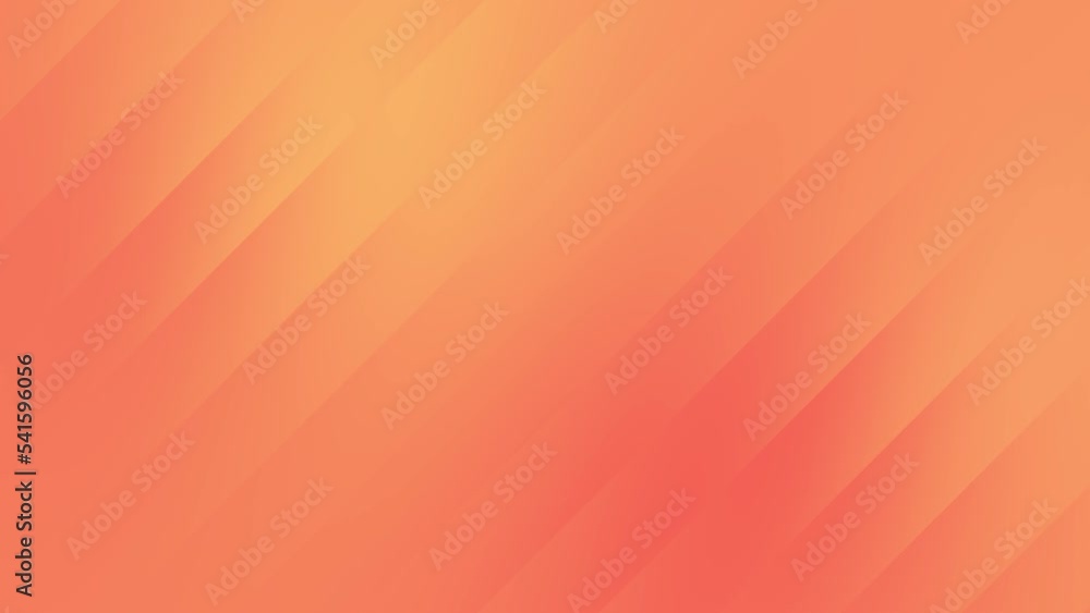 Poster golden cream, brown sand, diluno red and hot coral inclined lines gradient background loop. moving c