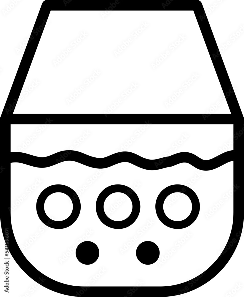 Poster epidermis, skin icon. element of skin care icon. thin line icon for website design and development, 