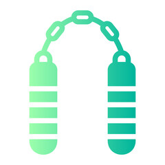 nunchaku gradient icon