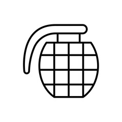 Grenade icon vector design templates