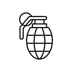 Grenade icon vector design templates