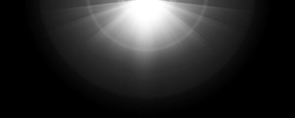 Light flare. Glowing light explodes. Light effect. ray. shining sun  bright flash. Special lens flare light effect.