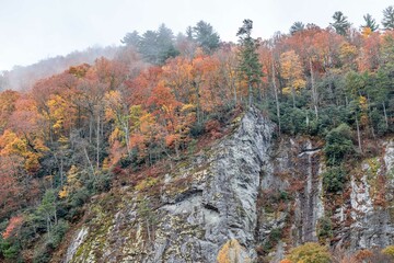 fall in the blue ridge mountains