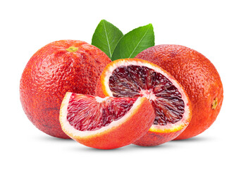 blood orange isolated on transparent png