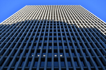 office building in the evening