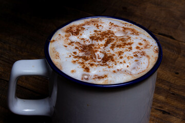 taza espumosa