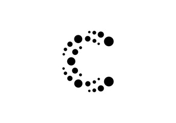 letter C logo vector, letter C business logo company