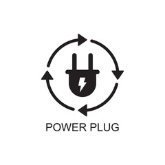 Obraz premium power plug icon , industry icon