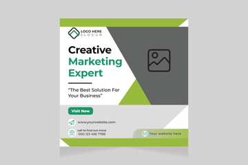 Creative social media post design templates, modern, and new creative design.