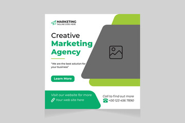 Creative social media post design templates, modern, and new creative design.