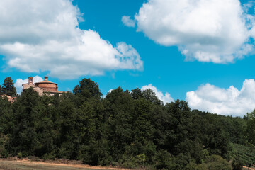 Fototapeta na wymiar Abbey of San Galgano in the Province of Siena, Tuscany, Italy.