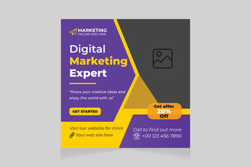 Creative social media post design templates, modern, and new creative design.