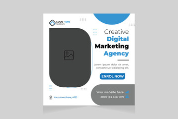 Creative social media post design templates, modern, and new creative design.