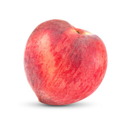 Peach isolated on transparent png