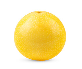 Yellow passion fruit isolated on transparent png