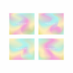 Abstract pastel soft gradient background poster wallpaper for design project