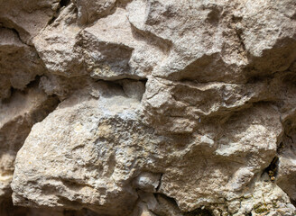 natural stone located on a mountain plateau, sights, places visited by tourists.