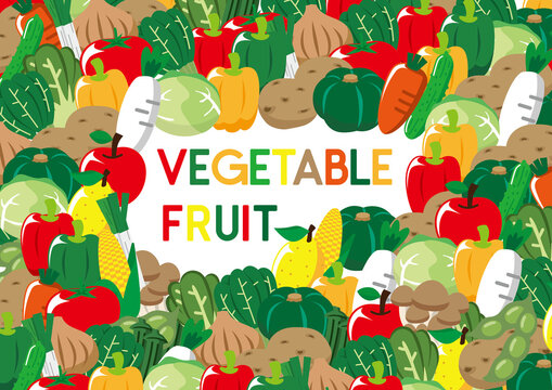 vegetable fruit 野菜 果物