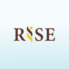 logo is for an academic paper letter rise