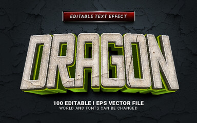 dragon text effect