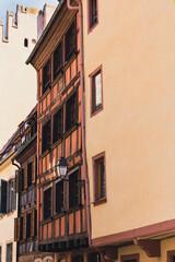 buildings on the streets in Strasbourg France