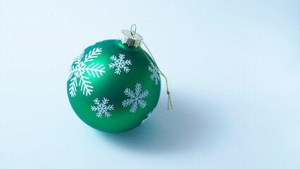 Christmas Snowflake Pendant Star Pattern Fashion Round Ball  