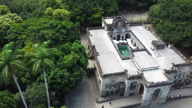 Pan Shot From Aquaria Parque Lage to Christ the Redeemer past Palm Trees
Rio de Janeiro, Brazil by Drone 4k
Aerial Nature + Travel