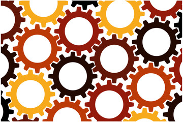 Vector Abstract Background with gear Shape. Ideals for Background, Visiting Card, Invitation Card, Greetings Card, Web Design, Digital Design, Wallpaper.