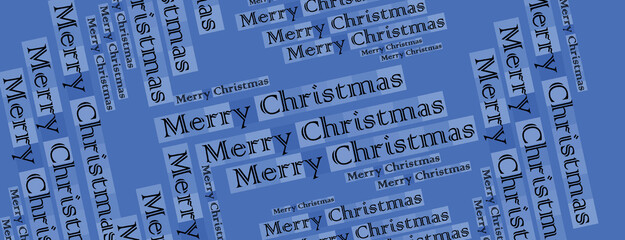Merry Christmas text design 