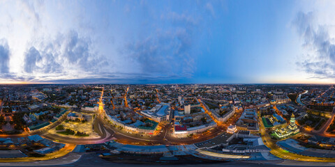 
Photo 360 , Beautiful view of the city, beautiful landscape. Everything that surrounds us. Life in...