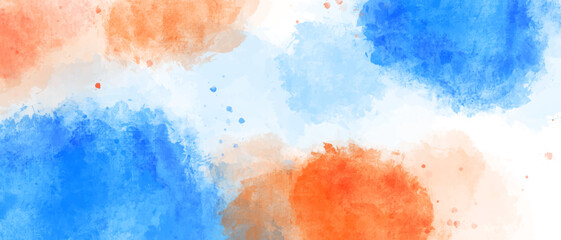 Hand painted watercolor texture abstract background	
