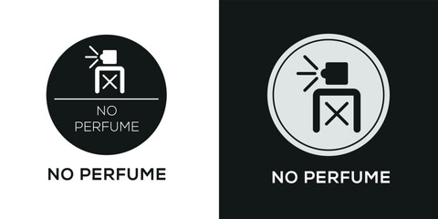 Creative (No perfume) Icon, Vector sign.