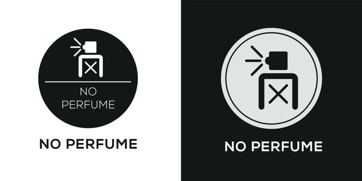 Creative (No Perfume) Icon, Vector Sign.