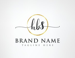 H B S Initial luxury Elegant Logo Template 