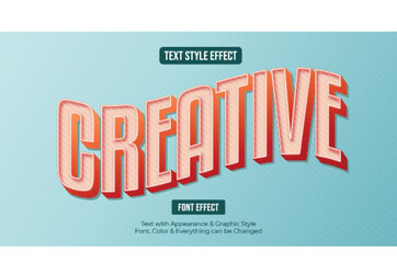 Vintage Editable Text effect Premium Vector