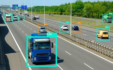 Traffic monitoring by AI, security system