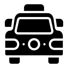 car glyph icon