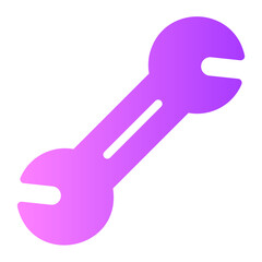 wrench gradient icon