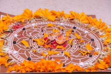 Nepali Manda, Nepali Mandap, Mandala, Cultural Mandala, Hihar Mandala, Mandala Pooja, Mandala design,