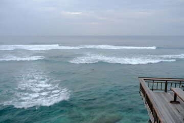 Fototapeta premium pier in the sea