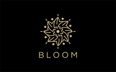 luxury and gold logo design templates