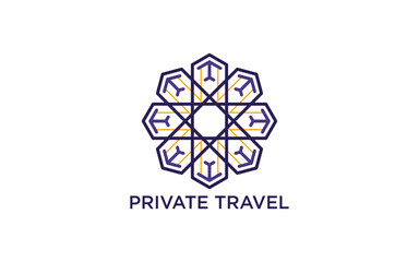 travel and transportation logo design templates