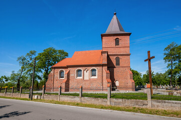 Church of St. John the Baptist. Janikowo, Kuyavian-Pomeranian Voivodeship, Poland