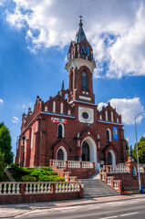 Church of St. Gotthard. Kalisz, Greater Poland Voivodeship, Poland.