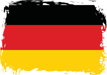 Grunge Germany flag.flag of Germany,banner vector illustration. Vector illustration eps10.