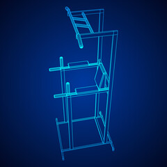 Pull up bar. Upper body workout, bodybuilding exercise.