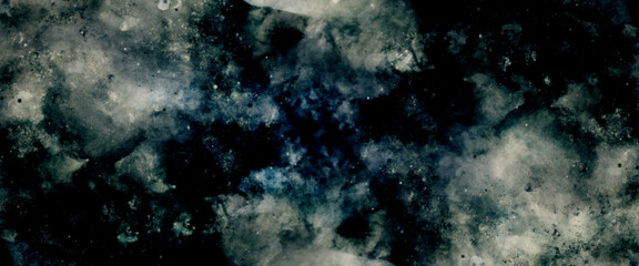 Colorful blue painted decorative wall texture. Beautiful concrete wall. Rustic background. Watercolor fantastic and grungy background. Peeling paint on wall seamless texture. Abstract grunge paint